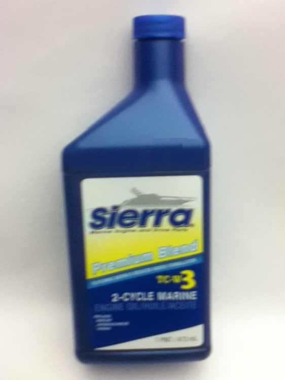Sierra, Premium Blend 2 Cycle Marine Engine Oil, TC-W3