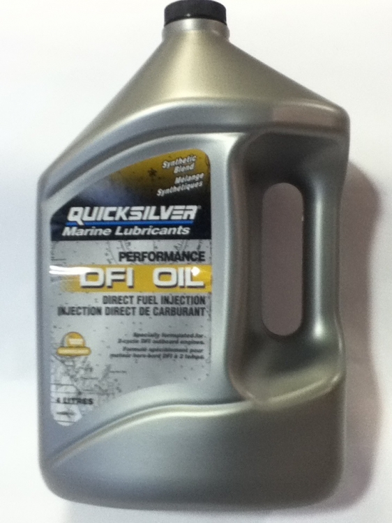 Quicksilver DFI Synthetic Blend 2-Cycle Oil - 4 Liter