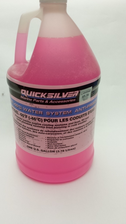 Quicksilver -50 Antifreeze